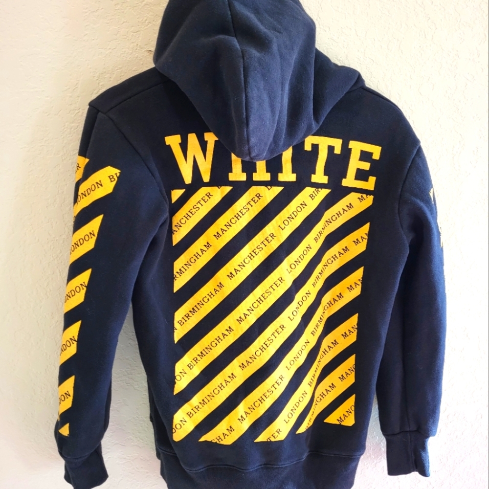 Off White Black And Yellow Sweater 2013 Boys M 62